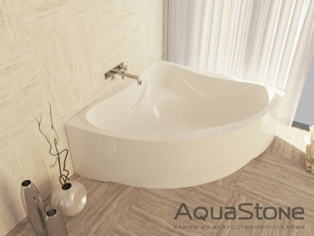 Ванна из искусственного камня (135х135) AquaStone FLORIDA