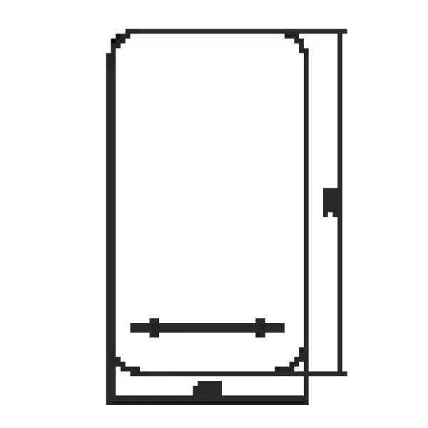 Зеркало (40х70) Silver Mirrors  Самба ФР-00002406