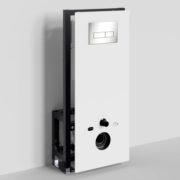 Инсталляция для унитаза WasserKraft Glan 66 66TLT.010.ME.WH.BN03