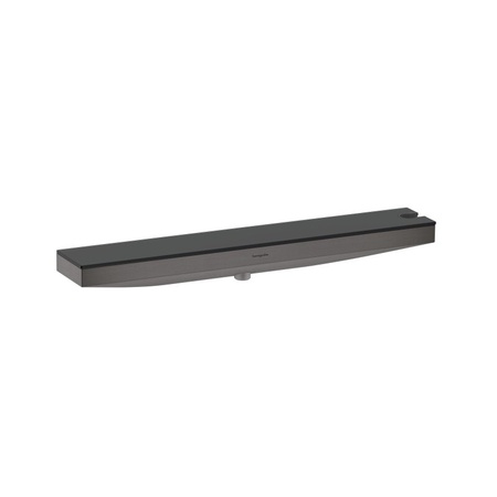 Подключение для душевого шланга с держателем Hansgrohe Rainfinity Porter 500 26858340 шлифованный черный хром