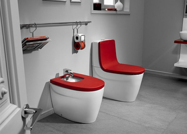 Биде приставное Roca Khroma 357657000