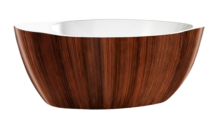 Акриловая ванна (174х84) Lagard VERSA Brown wood lgd-vsa-bw