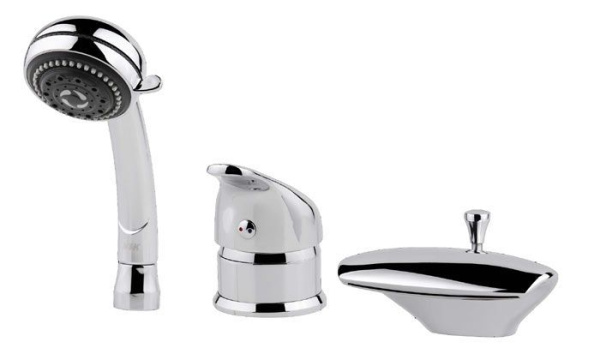 Смеситель на борт ванны Niagara AquaDesign