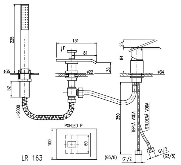 Смеситель RAV Loira LR573.5SZ
