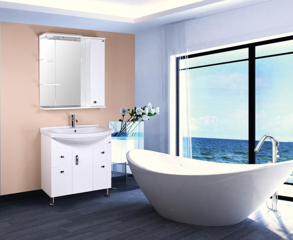 Зеркало-шкаф c подсветкой Onika Эльбрус 80 (80,8x85) 208022