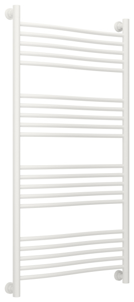 Полотенцесушитель Водяной Сунержа Флюид + (120х60) Матовый Белый 30-0222-1260
