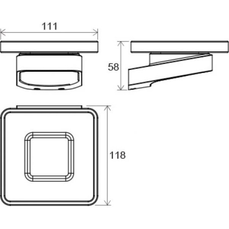 Держатель с мыльницей Ravak 10° X07P354