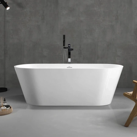 Акриловая ванна (170х74) ABBER AB9268-1.7 без гидромассажа, белый