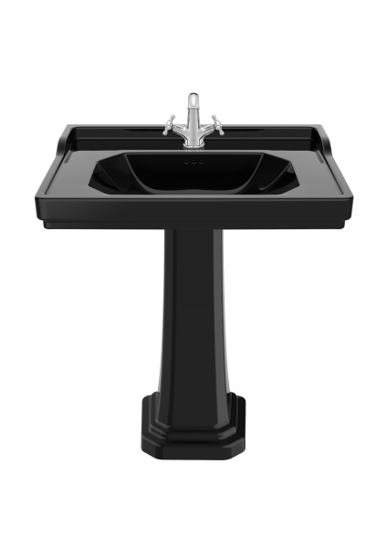 Раковина подвесная (80х50) Roca Carmen  3270A0560 черный