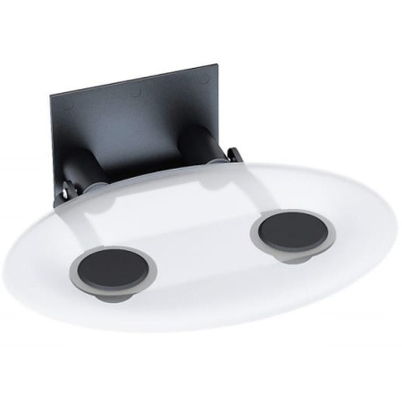 Сиденье для душа Ravak Ovo P Clear/Black B8F0000042