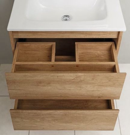 База под раковину подвесная BelBagno KRAFT-700-2C-SO-RT Rovere Tabacco