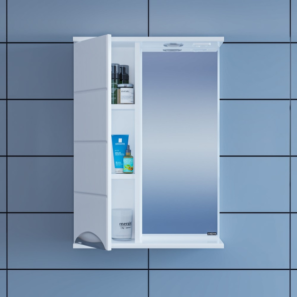 Зеркальный шкаф (50х73)  СаНта Родос 50 106013