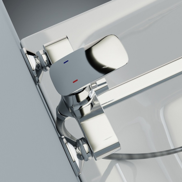 Смеситель для ванны с длинным изливом IDDIS Stone (STOSB00i10WA)