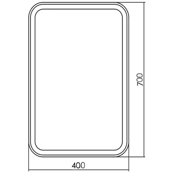 Зеркало (40х70) Silver Mirrors Сиеста ФР-00002409