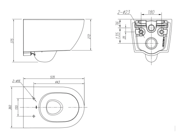 Крышка-сиденье Arrow AB2231