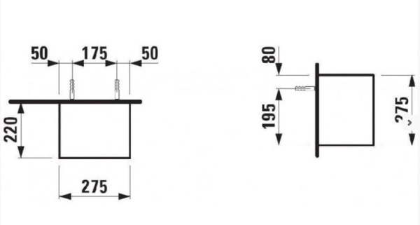 Модуль Laufen Palomba 4.0700.1.180.223.1