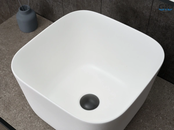 Раковина накладная (36х36) Gid N9301wg
