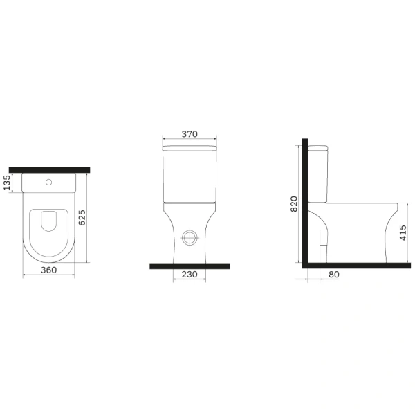 Напольный унитаз-компакт Am.Pm X-Joy 2.0 C85A8601SC, с сиденьем микролифт