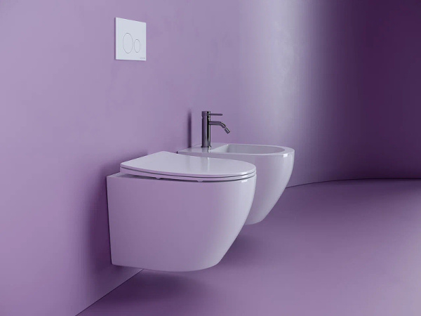 Подвесной унитаз Ceramicanova Uno Rimless CN11001