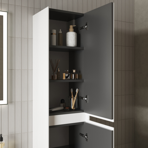 Шкаф-пенал Sancos  Cento PCN35W белый глянец