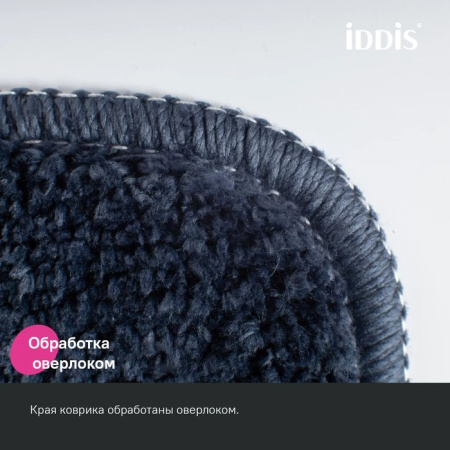 Набор ковриков для ванны 65х45 + 45х45 синий IDDIS Promo PSET05Mi13