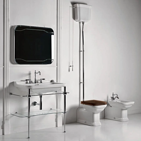 Чаша напольного унитаза Kerasan Waldorf 411601 без сиденья