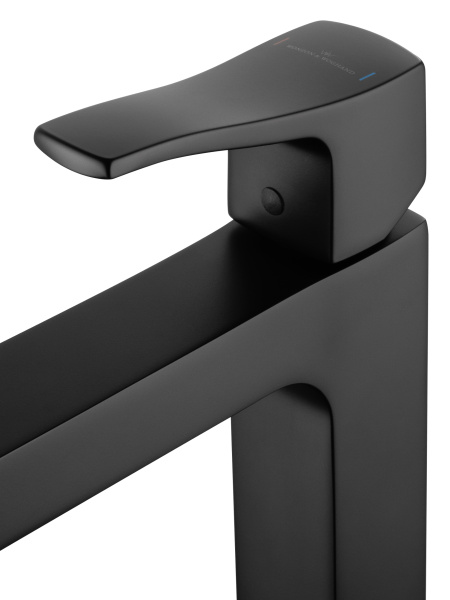 Смеситель для раковины высокий WONZON & WOGHAND FLEX, черный матовый WW-88019072-MB Смеситель для раковины высокий WONZON & WOGHAND FLEX, черный матовый WW-88019072-MB