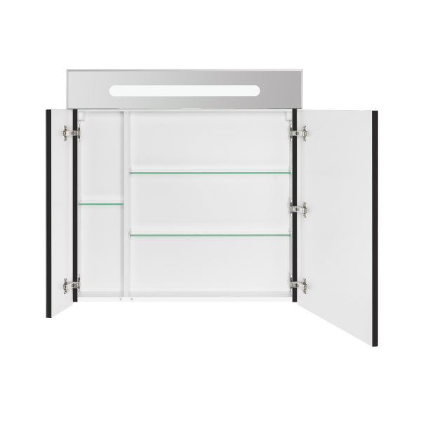 Зеркальный шкаф Roca Victoria Nord Black Edition 80 ZRU9000100