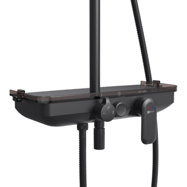 Смеситель для ванны и душа Lemark Tropic (LM7012BL)