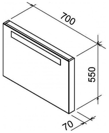 Зеркало Ravak Classic 70 X000000431