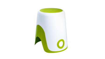 Корзина для белья FIXSEN Wendy 2в1 зеленая FX-7073-60