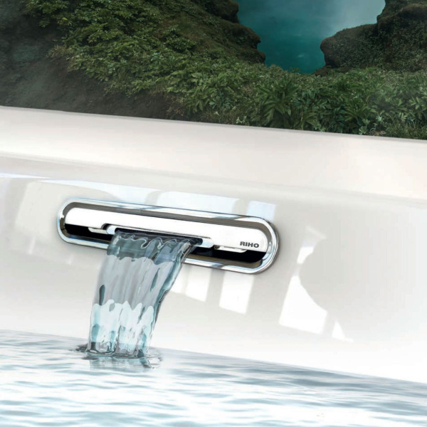 Акриловая ванна Riho Devotion Free Velvet Sparkle System (180x71) (белый матовый) BD26105S1WI1144