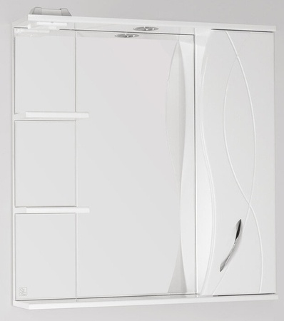 Зеркало-шкаф Style Line Амелия 75 (75x83) ЛС-00000014 белый
