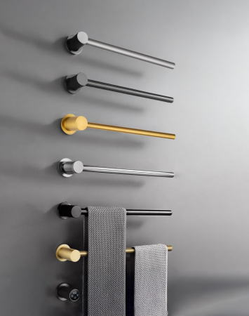 Полотенцесушитель электрический встраиваемый WONZON & WOGHAND HAMBURG, темный графит WW-AL313-GM