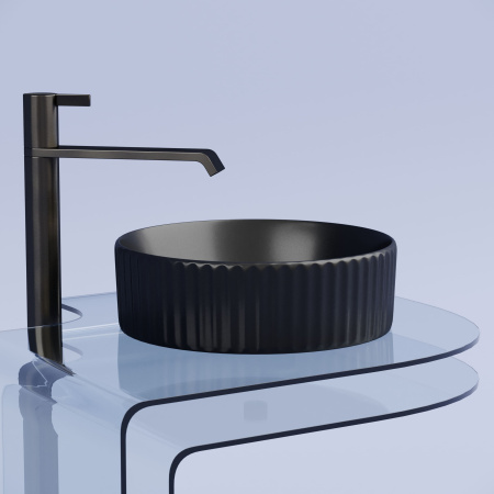 Раковина накладная (36х36) Ceramica Nova ELEMENT CN6057MB