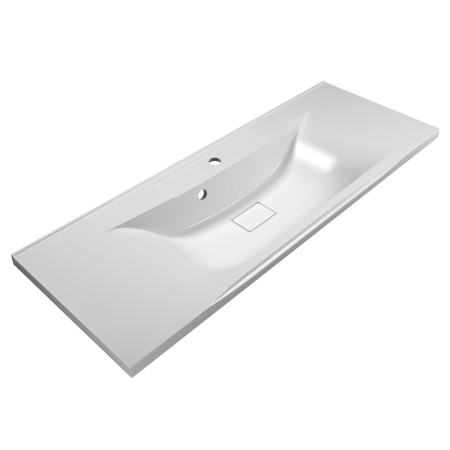 Раковина из искусственного мрамора (120х45) BelBagno BB1200/450-2-LV-MR-PR