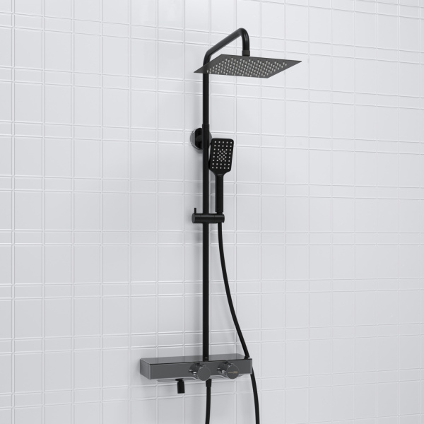 Душевая система WasserKRAFT A114.255.130.CB Thermo