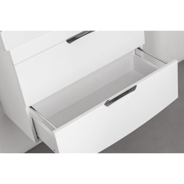 Тумба под раковину подвесная Style Line Жасмин 2 80 ЛС-000010037 белый