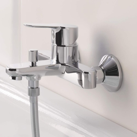 Смеситель для ванны однорычажный Grohe BauEdge 23334 000 (23334000) хром