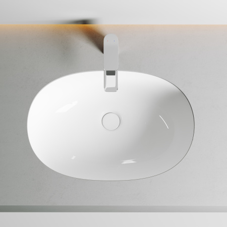 Раковина встраиваемая снизу (56,5х38,5) Ceramica Nova ELEMENT CN6044