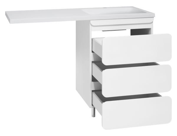 Тумба под стиральную машину Misty Чегет 55  П-Чег-01055-01Н3Я