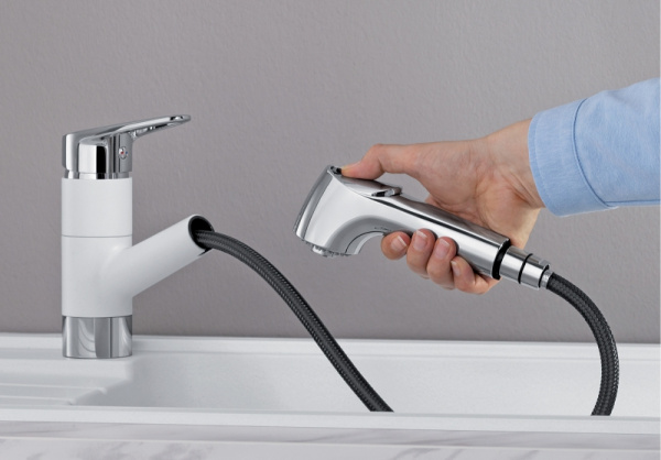 Смеситель Blanco Notis-S Silgranit (шампань) 523256