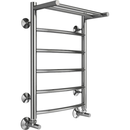 Полотенцесушитель водяной с полкой (40х60) П6 Terminus Классик 4670078556707