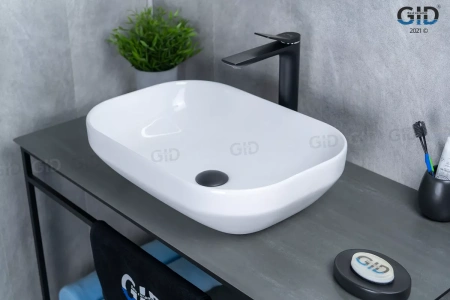 Раковина накладная (50х36) Gid D1468
