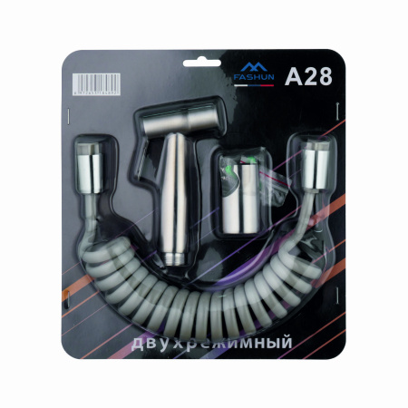 Комплект гигиеническая лейка+держатель+шланг Fashun  A28