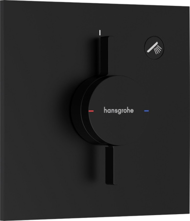 Смеситель для душа Hansgrohe DuoTurn E 75617670 матовый черный