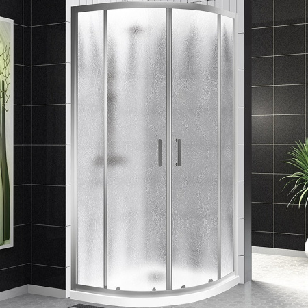 Душевой уголок (90х90) BelBagno UNO-195-R-2-90-CH-CR шиншила