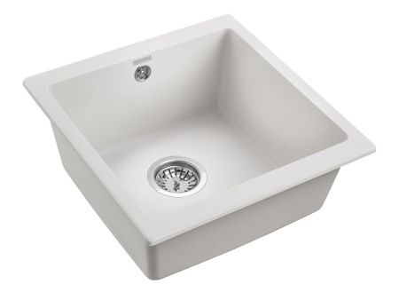 Кухонная мойка Paulmark  Gera 50 PM104546-WH белый