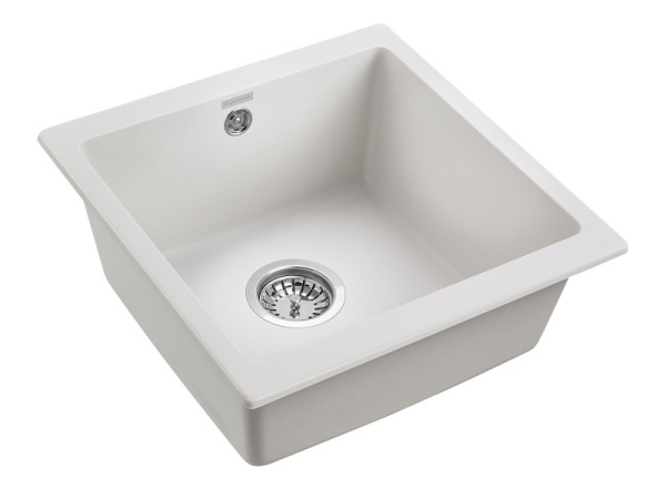 Кухонная мойка Paulmark  Gera 50 PM104546-WH белый