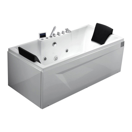 Акриловая ванна (175х85) Gemy G9065 K R с гидромассажем, правая